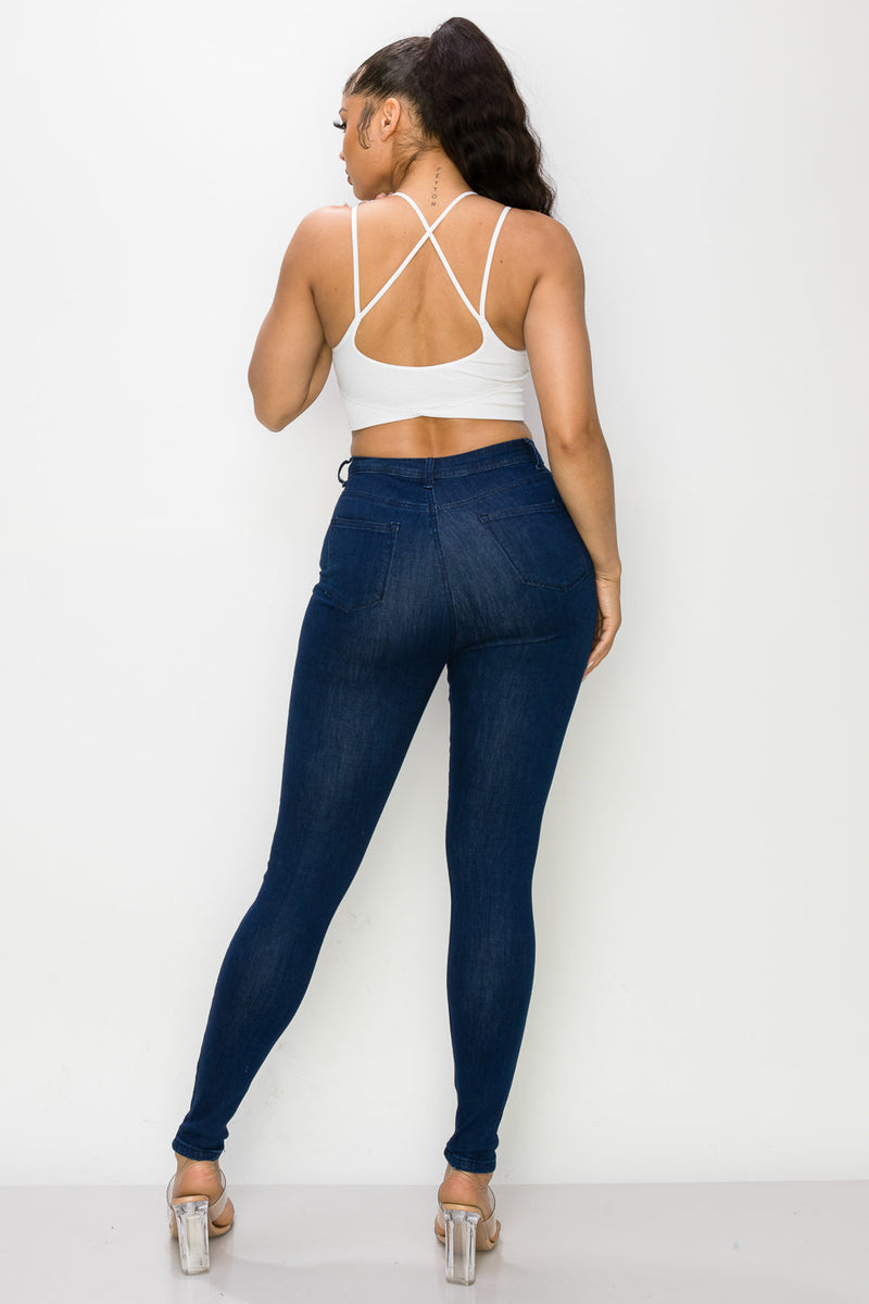 Women's High Rise Skinny Jean | Women's Bottoms | Abercrombie.com